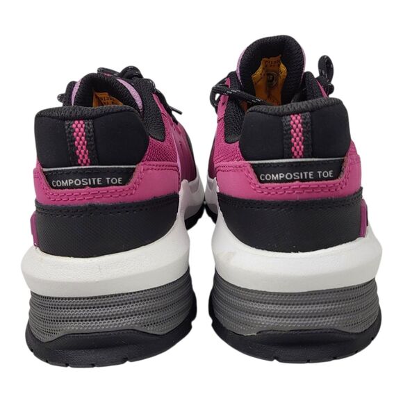 CAT Streamline 2.0 Women's ASTM Comp Toe Fuchsia Work Sneakers Shoes 5.5 New - Picture 3 of 12